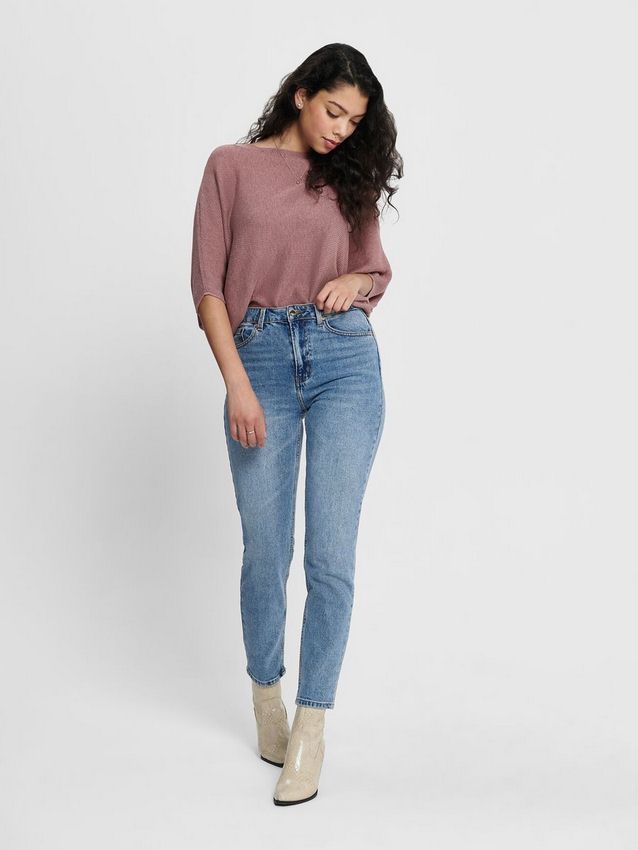 Vaquero Only Emily Straight high waist, cropped ankle (4)