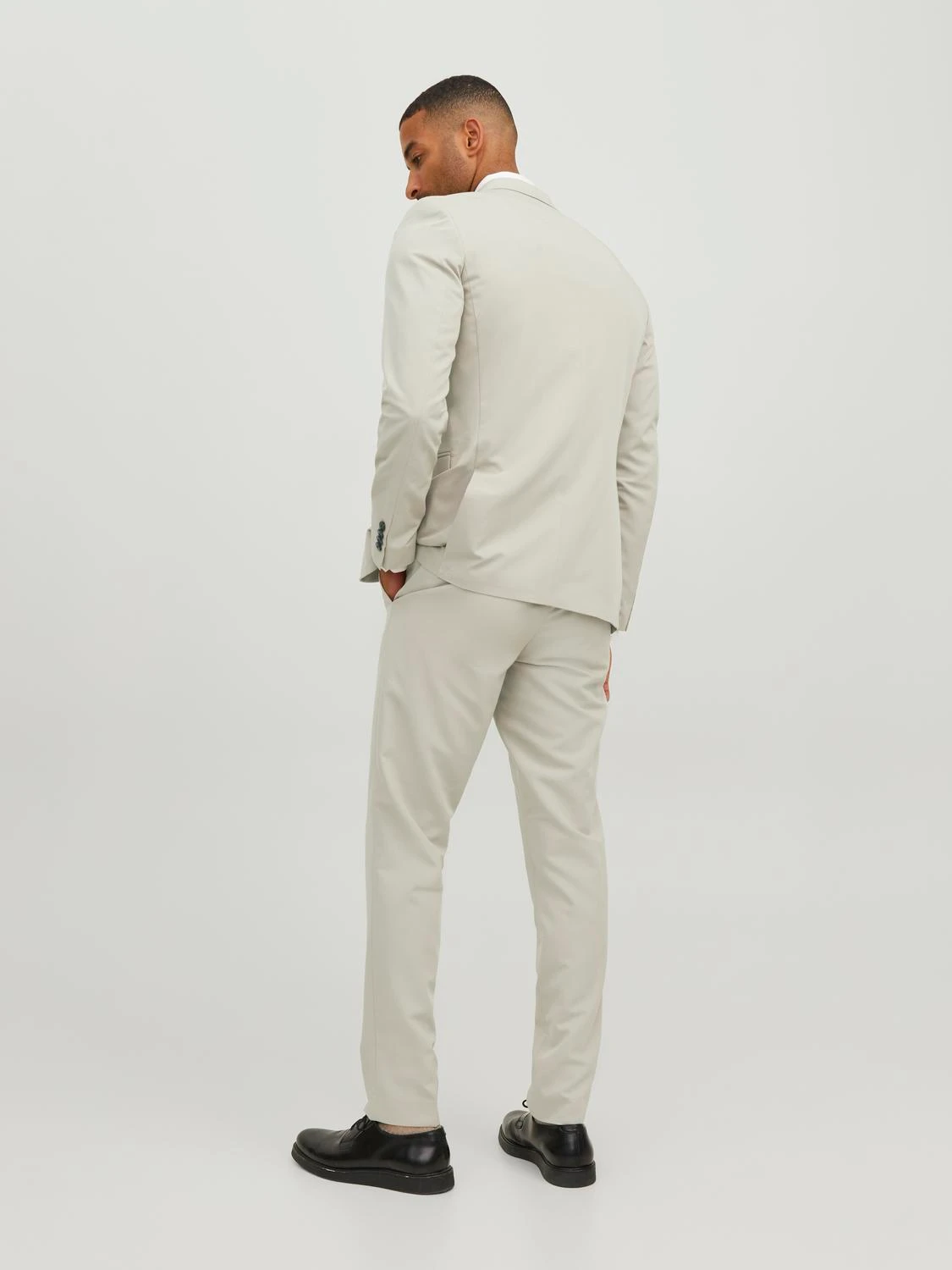 Traje Super Slim Fit Gris Pure Cashmere (3)