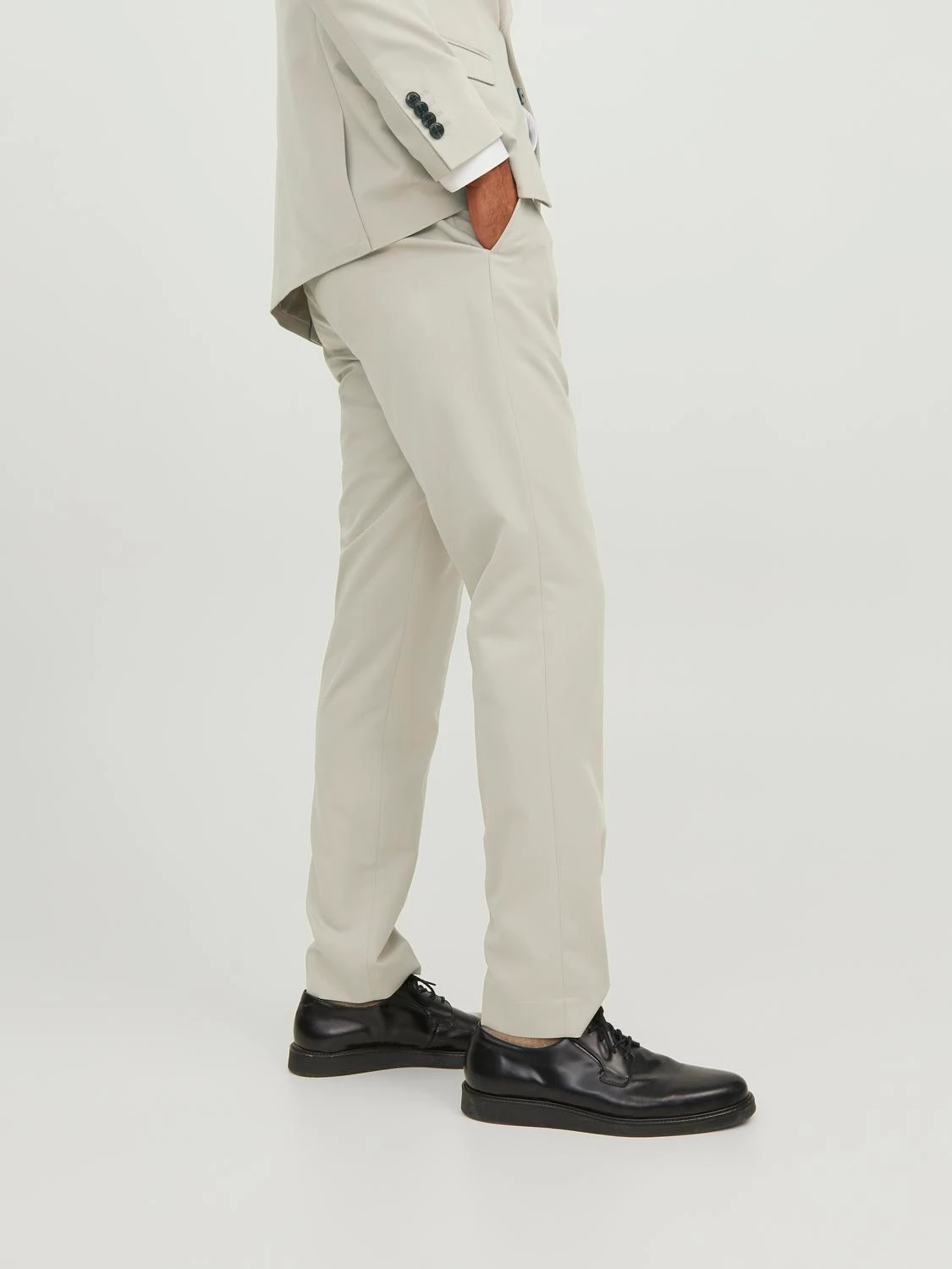 Traje Super Slim Fit Gris Pure Cashmere (6)