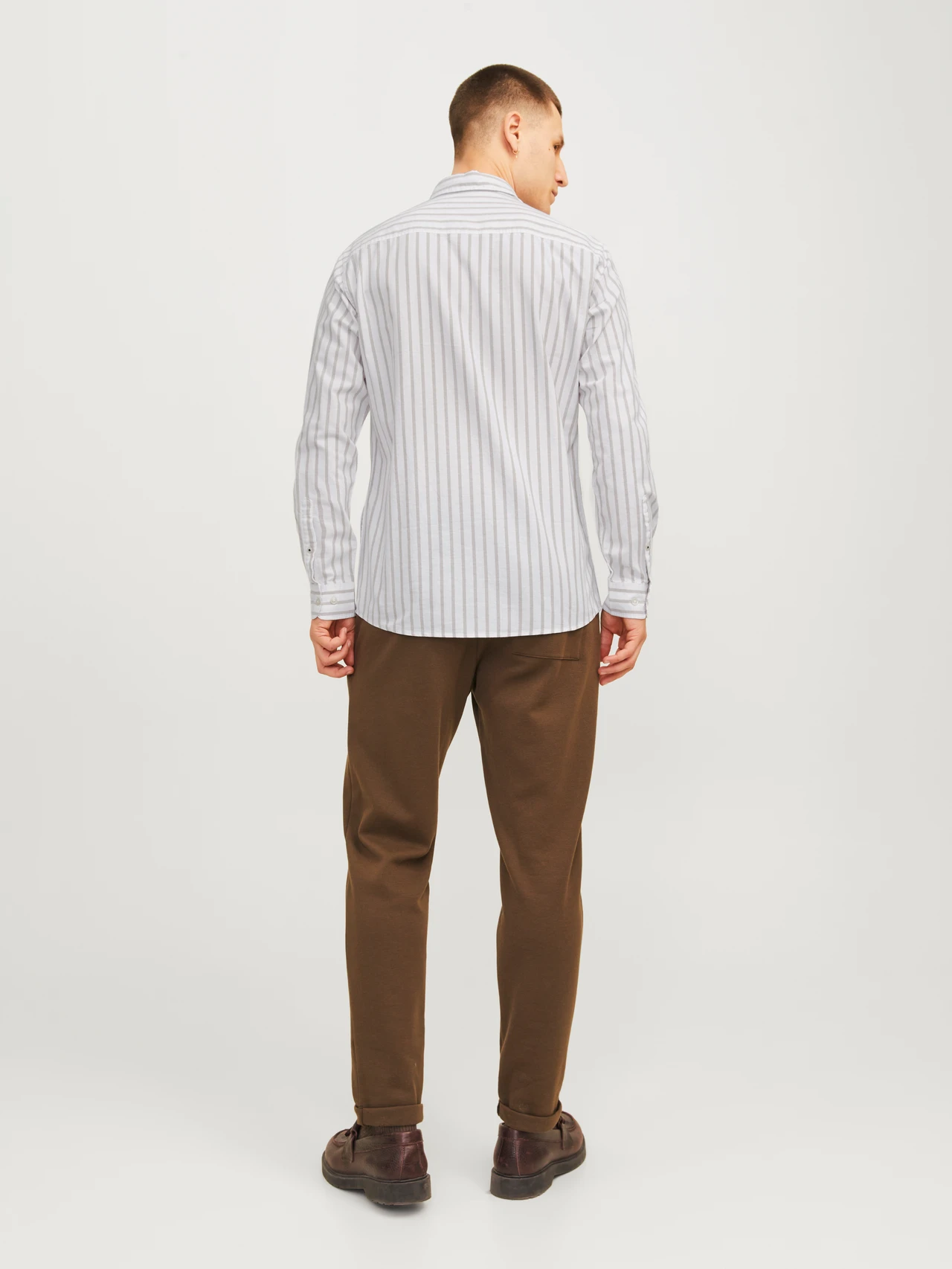 Camisa oxford slim fit - Gris (3)