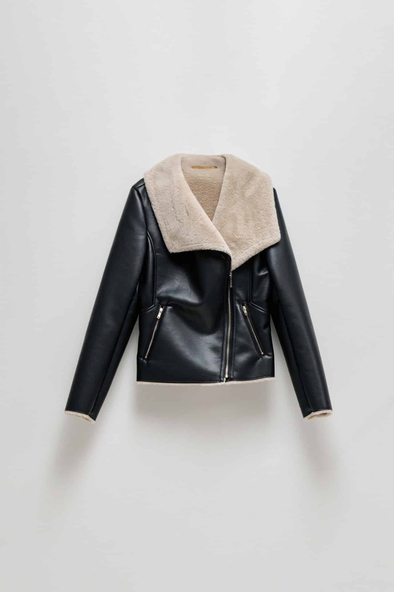 Chaqueta efecto Piel (1)